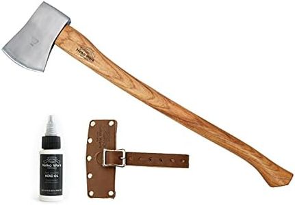 1844 Helko Werk Germany Classic Tasmania Competition Axe - Made in Germany Timber Sporting Axe, Wood Chopping Axe, Racing Axe for Timber Sport - Head 4lbs, Handle 31in (Tasmania) #10498