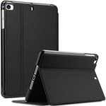 ProCase for iPad Mini 1/2 / 3/4 / 5 Case, Shockproof Lightweight Slim Stand Protective Case Folio Cover –Black