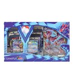 Pokermen Presented ETERNATUS VMAX 6 Jumbo Cards + 50 Cards + 2 Rare Cards + Pokermen Cards PLAYMAT Game for Kids, Boys and Girls