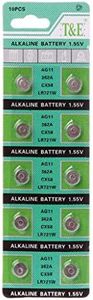 10 pilas alcalinas AG6 de 1,55 V para botón de botón 371 SR920SW LR920 SR927 171 370 L921 LR69 SR920