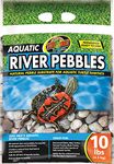 Zoo Med Laboratories Aquatic River Pebbles for Aquatic-Turtle Habitats, 10 lb