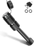 JOYTUTUS Trailer Hitch Lock, with 5/8'' Dia 2-3/4'' Long Pin, Fits 2 Inch Class III-IV Receiver, for Trailer Truck Car Boat, with 2 Keys 2 O-Rings, Anti-Theft and Waterproof Towing Hitch Lock