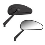 Arlen Ness Downdraft Forged Black Mirrors (510-026)