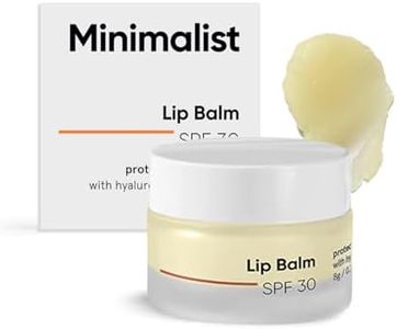 Minimalist Spf 30 Lip Balm With Ceramides & Hyaluronic Acid | Lip Protection & Nourishment | For Women & Men | 8 Gm, Off White