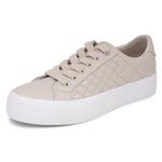 Nautica Women Fashion Sneaker Lace-Up Tennis Casual Shoes for Ladies, Bone-nachez, 6.5