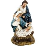 CB Gift Michael Adams Come Adore Him Nativity Musical Figurine, 7.5"