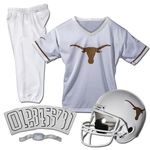 Franklin Sports NCAA Texas Longhorns Kids College Football Uniform Set - Youth Uniform Set - Includes Jersey, Helmet, Pants - Youth Medium