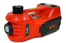 VOLTZ TY155HJ 5T Electric Hydraulic Jack with Inflation, 5 Ton Hydraulic 12V Car Floor Jack 2 in 1 with Built-in Tire Inflator Pump & LED Light