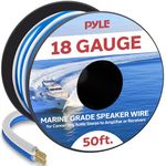 Pyle 50 ft 18 Gauge Stereo Marine Grade Speaker Wire