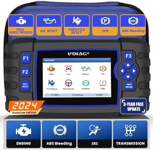 UDIAG A300 OBD2 Scanner Diagnostic Tool Car Diagnostic Tool, Check Four System ABS/SRS/ECU/TCM Car Scanner, Car Code Reader, Auto VIN Scan Tool with Oil Reset/EPB/TPMS/SAS/ABS Bleeding/Throttle Resets