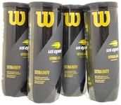 Wilson New US Open X Duty Tennis Balls 4-3 Packs YLW