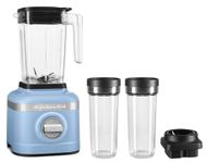 KitchenAid K150 3 Speed Ice Crushing Blender with 2 Personal Blender Jars, Blue Velvet, KSB1332VB