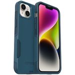 OtterBox iPhone 14 & iPhone 13 Commuter Series Case - Dont BE Blue (Blue), Slim & Tough, Pocket-Friendly, with Port Protection