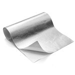 FLASLD Thermal Block - Automotive Heat Shield - Reflective Aluminum, Insulation & Adhesive 40'' X 80'', Aluminized Heat Shield Thermal Barrier Adhesive Backed Heat Blanket