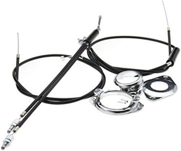 Auto-plaza BMX Gyro Brake Cables Front + Rear (Upper + Lower) Spinner Rotor (Complete Set)