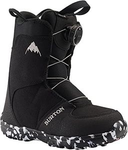 Burton Grom BOA Snowboard Boots Kid's Sz 2K Black