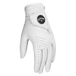 CALLAWAY Men's Golf Gloves Dawn Patrol Left Hand, Small, White