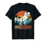 Unclesaurus T Rex Dinosaur Uncle Saurus Family Matching T-Shirt