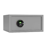 Godrej Security SolutionsForte Pro 20 L Home Safe with Optical Biometric Sensor, Auto Freezes, USB Power Backup and Mechanical Override Key (Light Grey)