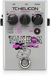 TC Helicon TALKBOX SYNTH Studio-Quality Stompbox for Guitar Talkbox Effects and Vocal Tone Polishing