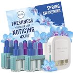 Febreze 3Volution Air Freshener Plug-In Starter Kit + 4 Refills (20ml x 4) – Lenor Spring Awakening