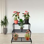 D&V ENGINEERING - Creative in innovation Metal Premium Multipurpose Planter Stand │ Flower Pot Stand │plant stand for Home garden balcony - 3 Tier