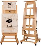 DJAR Extra Large H-Frame Art Easel,