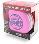 Discraft Deluxe Disc Golf Set (4 Disc and Bag) Models and plastic blends may vary