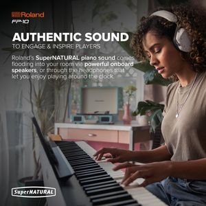 Roland FP-10 88-Key Digital Piano – Black