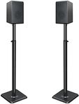 Mounting Dream Speaker Stands Height Adjustable for Satellite & Small Bookshelf Speakers, Set of 2 Floor Stand Mount for Bose Polk JBL Sony Yamaha and Others - 11LBS Capacity MD5402