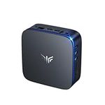NiPoGi Mini PC Windows 11 Pro, Ιntel Alder Lake Ν95 (Βeats N5095/N5105, Up to 3.4GHz), Mini Computer 8GB RAM 256GB M.2 SSD, Mini Desktop Pc support 2.5" SSD, Dual WiFi/BT, 4K Double Display