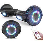 GeekMe Hoverboards for kids 6.5 Inch, Quality hoverboards with Bluetooth Speaker,Beautiful LED Lights,Gift for kids and teenager