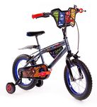 Huffy Marvel Avengers Kids Bike For Boys and Girls 4-6 Years Old Hulk Iron Man Thor and more, Grey, 14 Inch