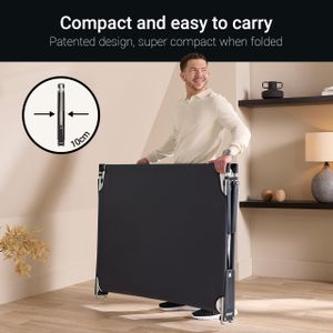 JAY-BE Compact Folding Bed with e-Fibre Mattress – Small Double