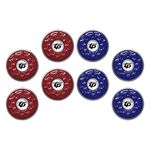 RAYNA GAMES Shuffleboard Pucks,(Dia.53mm 2-1/8'') Mini Shuffleboard Pucks Set, 8Pcs Shuffleboard Pucks Equipment for Family Fun Home Game