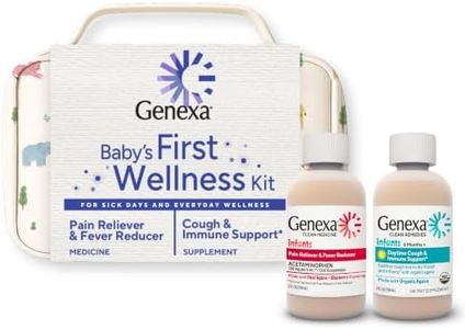 Genexa Baby's First Sick Day Kit, Made Clean, Gift Set for Infant & Toddler