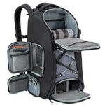 K&F Concept Camera Backpack,Camera Bags for Photographers Large Capacity with Raincover (03-black-grey, XL)