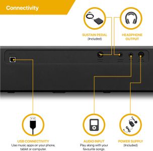 Casio CDP-S110 Digital Piano – Black