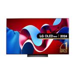 LG evo OLED55C44LA 55-Inch 4K UHD Smart TV, (α9 AI Processor Gen7, Dolby Atmos, Freeview Play and Amazon Alexa, 120Hz), Umber Brown [Model 2024]