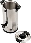 Restpresso 3 gal Silver 13/0 Stainless Steel Coffee Urn - 67 Cup - 8 3/4" x 8 3/4" x 18 3/4" - 1 Count Box