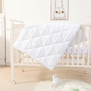 Couette Bébé et Enfant 75x120cm - Confort Douillet et Lavable - Idéale pour Lit de Taille 60x120cm - Couverture Chaude Confortable Polyvalente Pour Sieste Maternelle - Plaid Pour Fille et Garçon