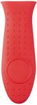 Amazon Basics Silicone Hot Skillet Handle Cover Holder, Red