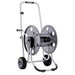 Claber 8891 Metal 60 Trolley, Black/Orange/Grey