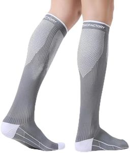 Physio Factory Sports Compression Socks 20-30 mmHg for Men and Women. (AU, Alpha, Large, X-Large, Regular, Regular, Mixed)