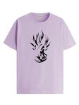 ADRO Tshirt for Men | Printed T shirt for men | 100% Cotton T-shirt |Printed T shirt | T-shirts | RN24-GOK-PU-L Purple