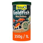 Tetra Pond Goldfish Mini Pellet Food, Complete Fish Food for All Goldfish, 1 Litre