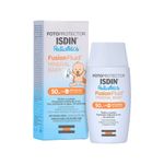 ISDIN Fotoprotector Fusion Fluid Mineral Baby SPF50 (50ml) | 100% mineral sunscreen specially formulated for children and babies' fragile skin