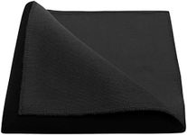 Luxury Black Velvet Pocket Square, Handkerchief