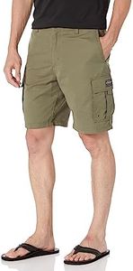 Quiksilver Men's Maldive Atoll Cargo Short, Dusty Olive, 32