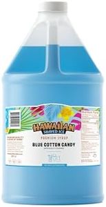 Hawaiian Shaved Ice Syrup, Blue Cotton Candy, Gallon